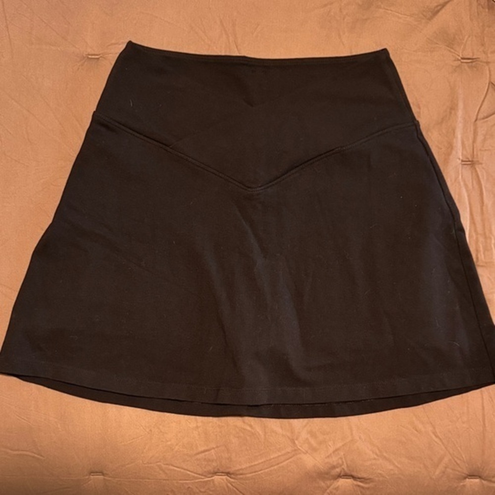Victoria's Secret Black Mini A-Line Skort